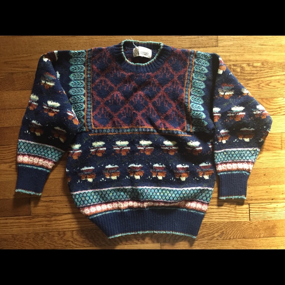 Chunky Knit Sweater size M/L women